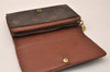 Auth Louis Vuitton Monogram Porte Monnaie Billets Tresor Wallet M61730 LV 8393J