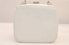 Authentic GUCCI Bamboo 2Way Shoulder Hand Bag Purse Leather White Junk 8395M