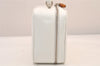 Authentic GUCCI Bamboo 2Way Shoulder Hand Bag Purse Leather White Junk 8395M