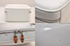 Authentic GUCCI Bamboo 2Way Shoulder Hand Bag Purse Leather White Junk 8395M