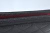 Authentic CHANEL Calf Skin Cambon Line CC Long Wallet Purse Black Junk 8397J