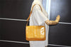 Auth Louis Vuitton Vernis Thompson Street Shoulder Bag Yellow M91008 LV 8398J