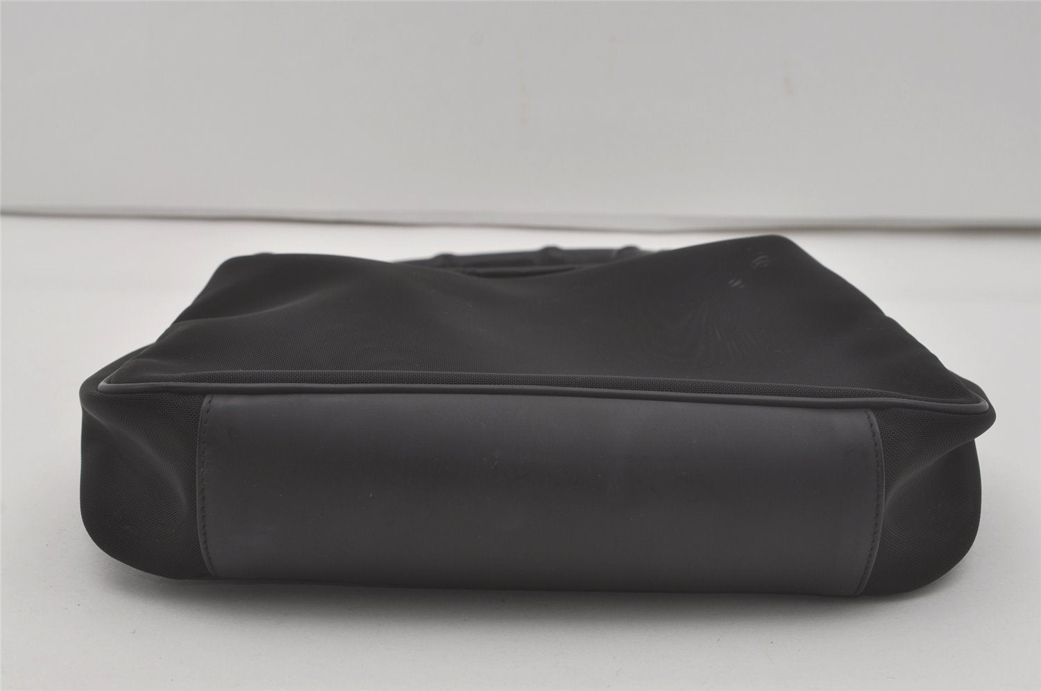 Authentic GUCCI Bamboo Shoulder Hand Bag Purse Mesh Leather 0015638 Black 8401I