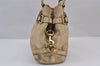 Authentic COACH Signature Shoulder Tote Bag Canvas Leather 13535 Beige 8401J