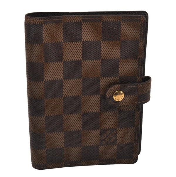 Authentic Louis Vuitton Damier Agenda PM Notebook Cover R20700 LV 8402I