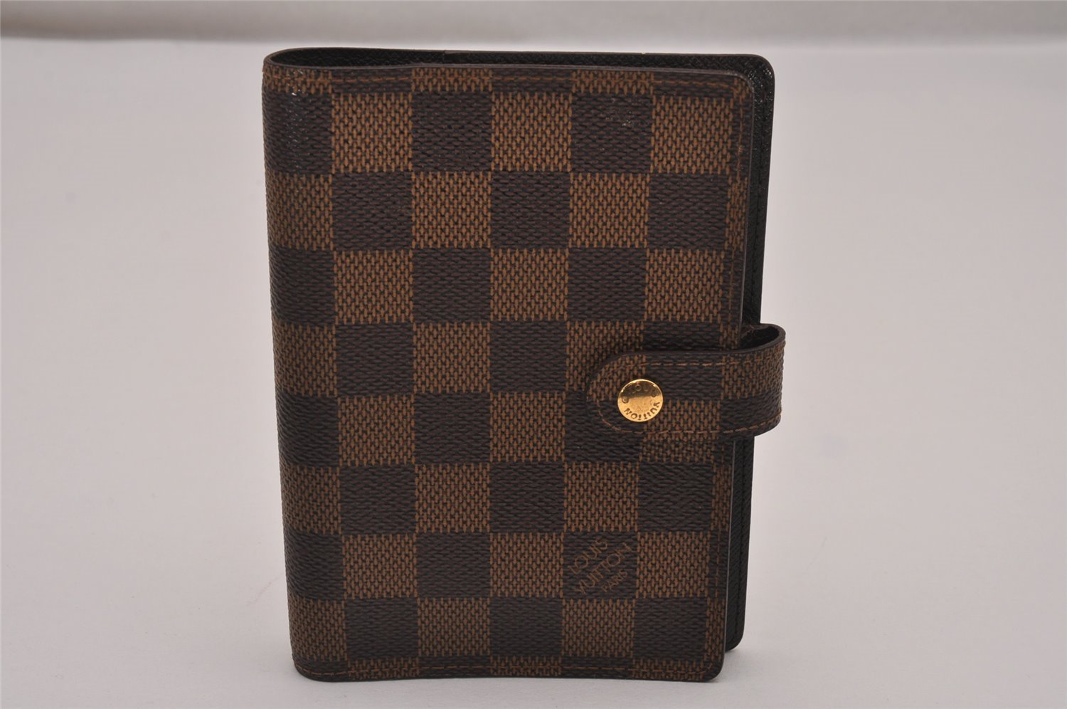 Authentic Louis Vuitton Damier Agenda PM Notebook Cover R20700 LV 8402I