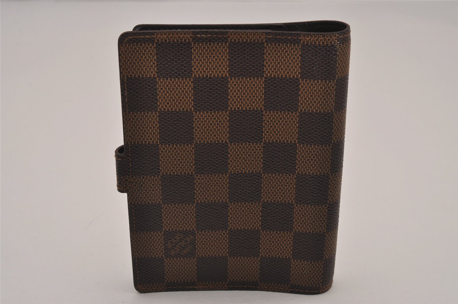 Authentic Louis Vuitton Damier Agenda PM Notebook Cover R20700 LV 8402I