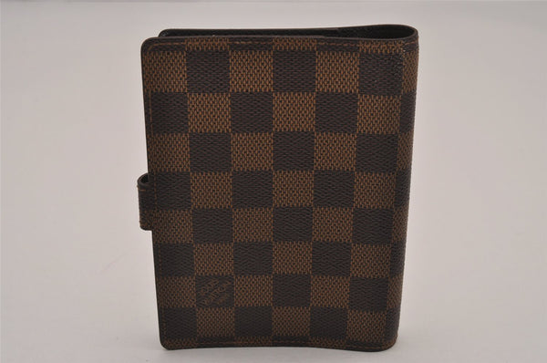 Authentic Louis Vuitton Damier Agenda PM Notebook Cover R20700 LV 8402I