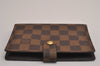 Authentic Louis Vuitton Damier Agenda PM Notebook Cover R20700 LV 8402I