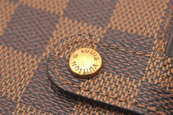 Authentic Louis Vuitton Damier Agenda PM Notebook Cover R20700 LV 8402I
