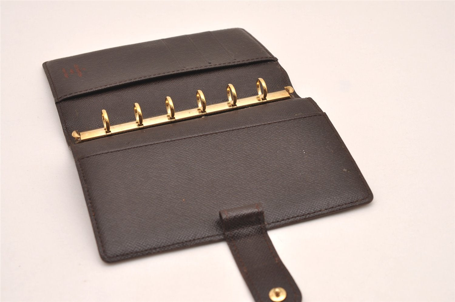 Authentic Louis Vuitton Damier Agenda PM Notebook Cover R20700 LV 8402I