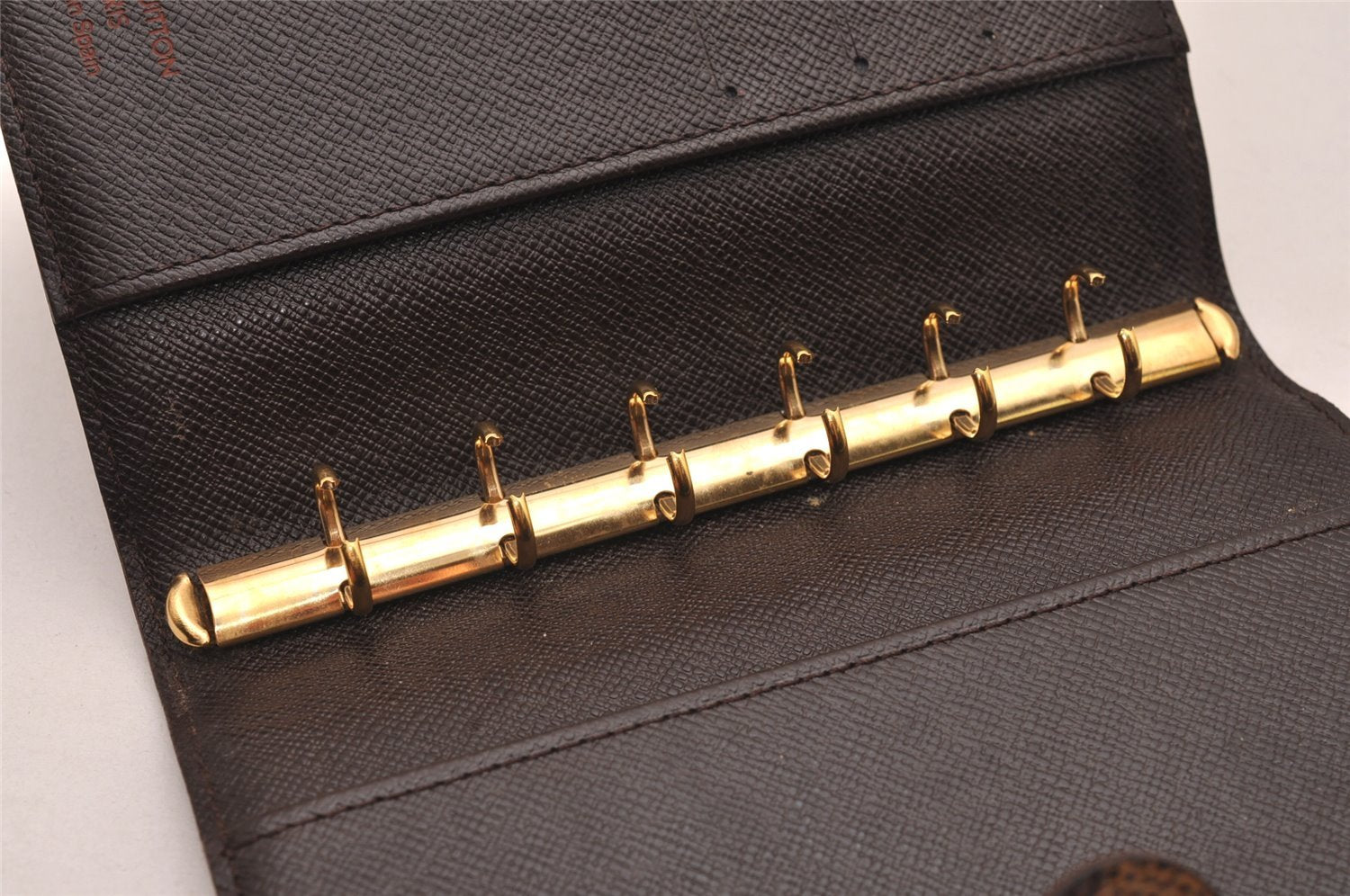 Authentic Louis Vuitton Damier Agenda PM Notebook Cover R20700 LV 8402I