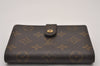 Auth Louis Vuitton Monogram Porte Monnaie Billets Viennois M61663 Wallet 8403I