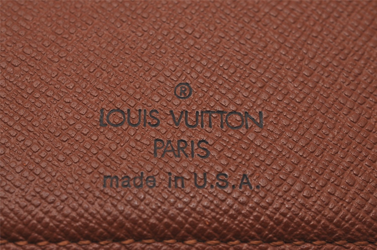 Auth Louis Vuitton Monogram Porte Monnaie Billets Viennois M61663 Wallet 8403I