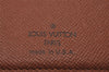 Auth Louis Vuitton Monogram Porte Monnaie Billets Viennois M61663 Wallet 8403I