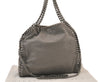Authentic Stella McCartney Falabella Mini Shoulder Hand Bag Leather Gray 8403M