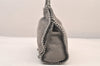 Authentic Stella McCartney Falabella Mini Shoulder Hand Bag Leather Gray 8403M