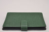 Authentic Louis Vuitton Epi Agenda PM Notebook Cover Green R20054 LV 8404I