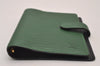 Authentic Louis Vuitton Epi Agenda PM Notebook Cover Green R20054 LV 8404I