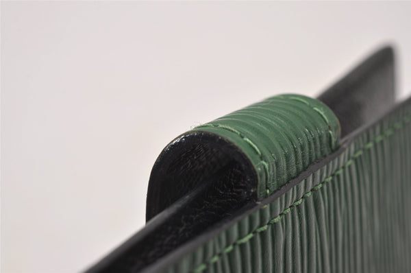 Authentic Louis Vuitton Epi Agenda PM Notebook Cover Green R20054 LV 8404I