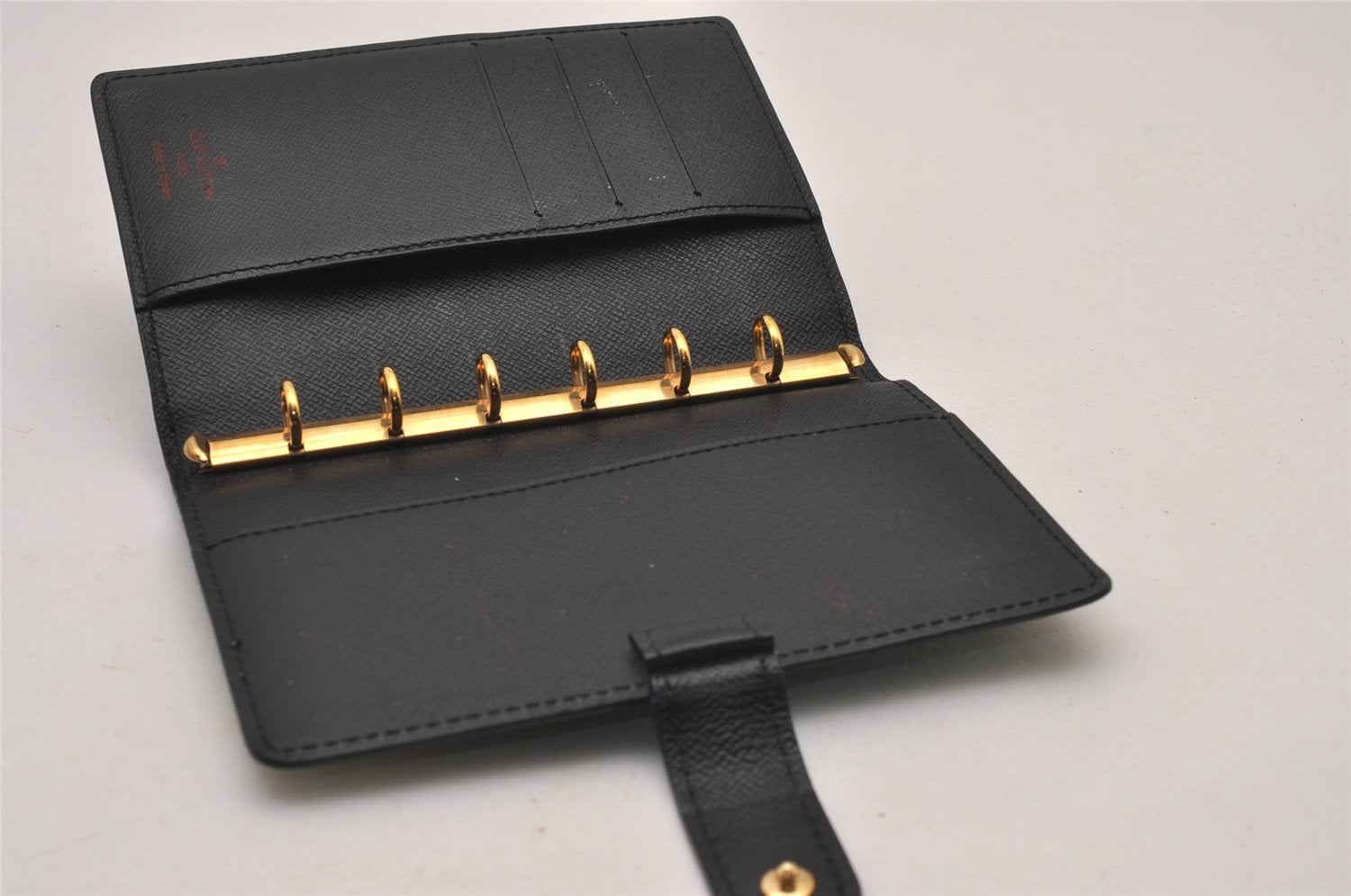 Authentic Louis Vuitton Epi Agenda PM Notebook Cover Green R20054 LV 8404I