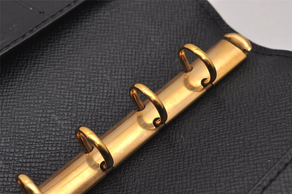 Authentic Louis Vuitton Epi Agenda PM Notebook Cover Green R20054 LV 8404I