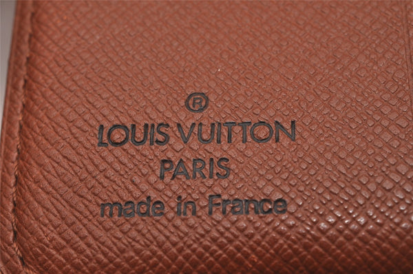 Authentic Louis Vuitton Monogram Compact Zip Bifold Wallet Purse M61667 LV 8406I