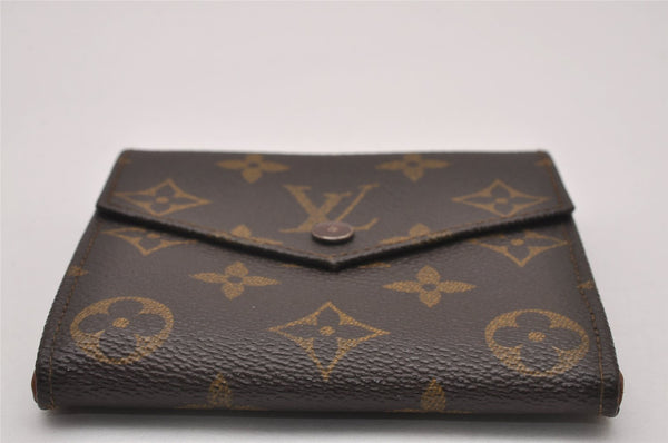 Authentic Louis Vuitton Monogram Porte Monnaie Billets Wallet M61660 LV 8407I