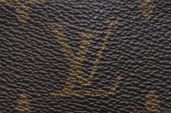 Authentic Louis Vuitton Monogram Porte Monnaie Billets Wallet M61660 LV 8407I