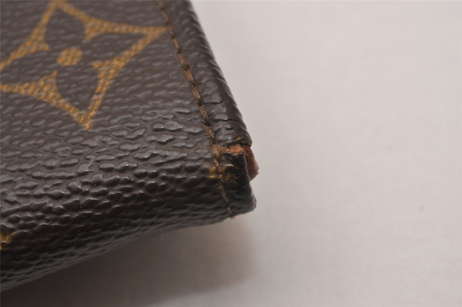 Authentic Louis Vuitton Monogram Porte Monnaie Billets Wallet M61660 LV 8407I