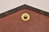 Authentic Louis Vuitton Monogram Porte Monnaie Billets Wallet M61660 LV 8407I
