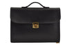 Authentic BOTTEGA VENETA Vintage Leather 2Way Briefcase Business Bag Black 8407J