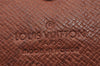 Authentic Louis Vuitton Monogram Porte Monnaie Zip Bifold Wallet M61735 LV 8408I