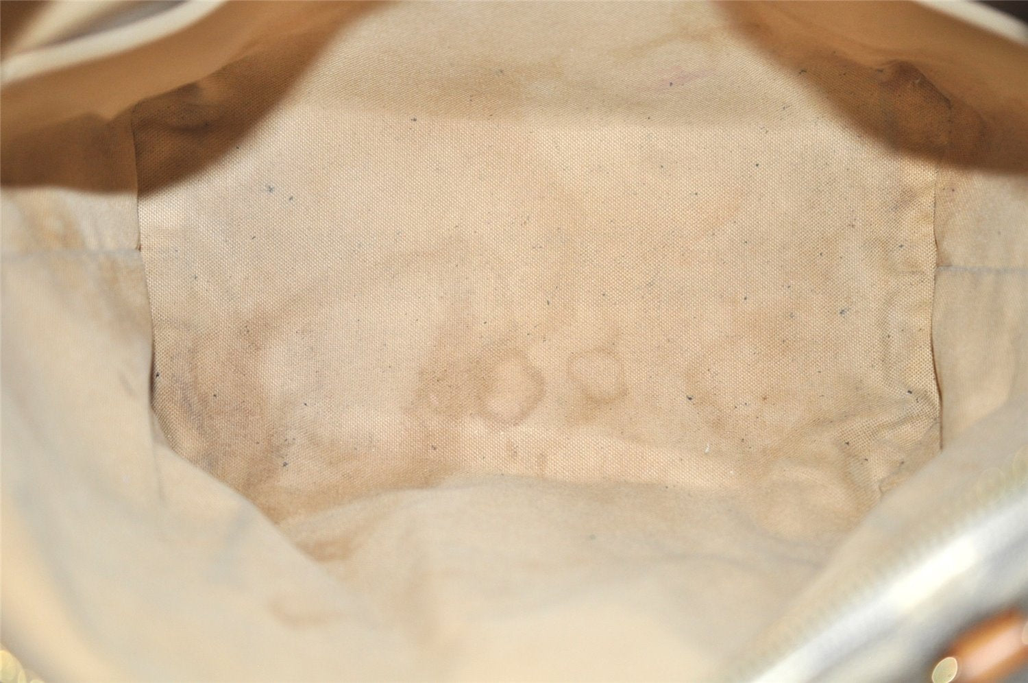 Authentic Louis Vuitton Damier Azur Totally PM Tote Bag White N41280 LV 8408J