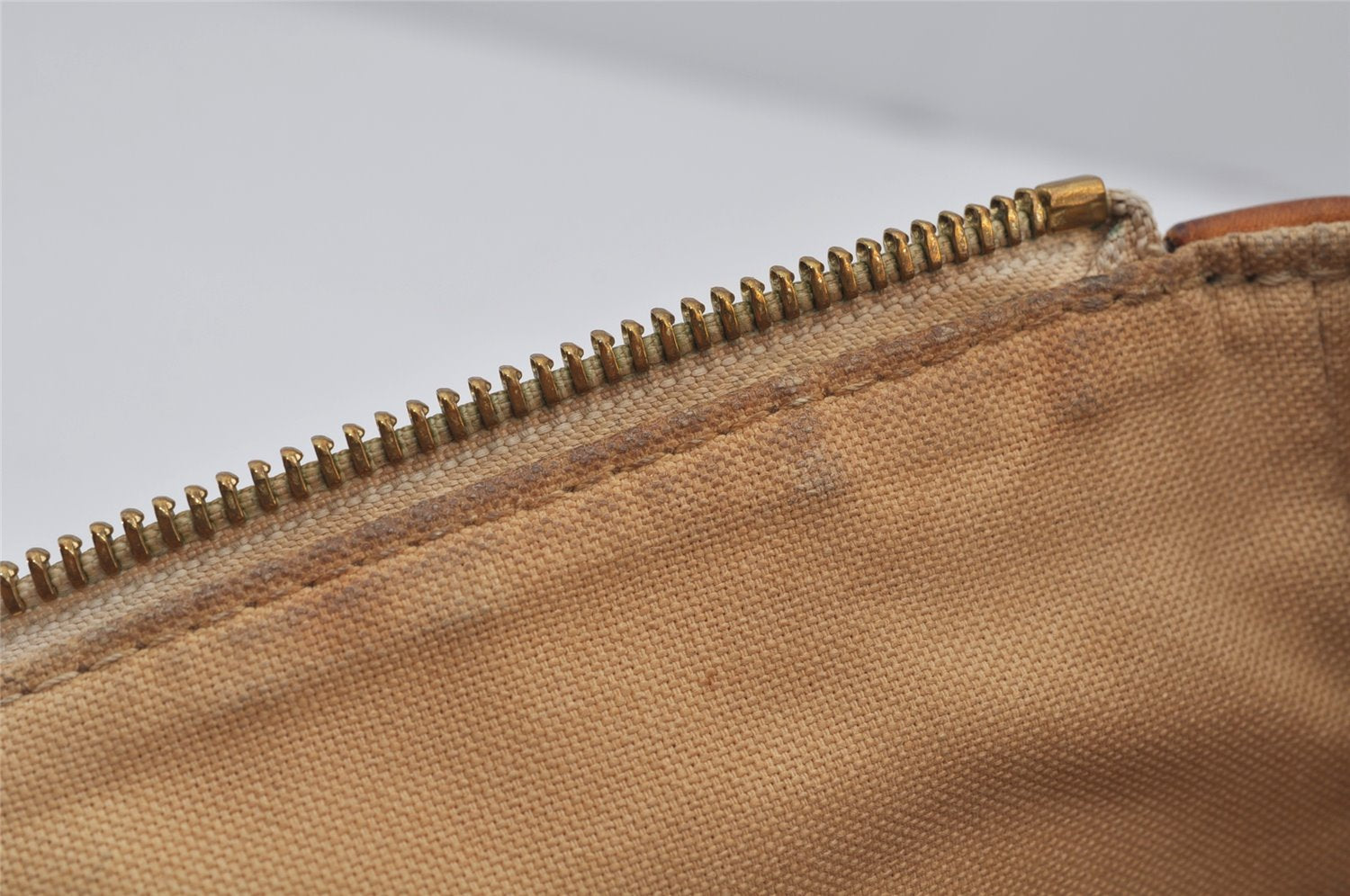 Authentic Louis Vuitton Damier Azur Totally PM Tote Bag White N41280 LV 8408J