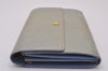 Auth Louis Vuitton Vernis Pochette Porte Monnaie Credit Wallet Gray 2Set 8409I