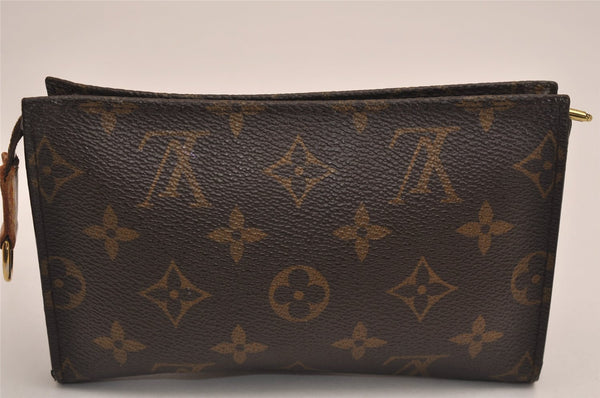 Authentic Louis Vuitton Monogram Pouch For Bucket PM LV 8410I