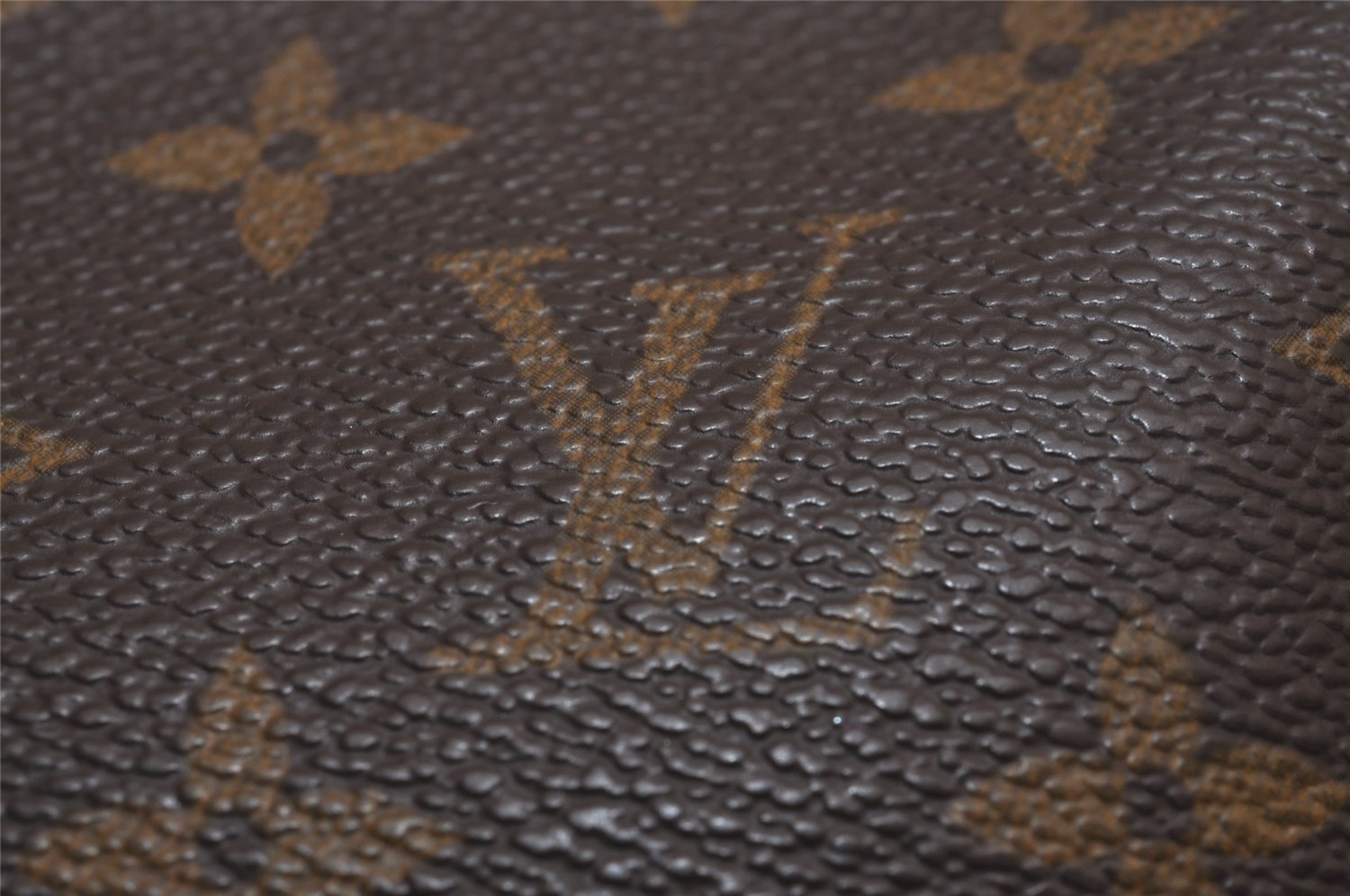 Authentic Louis Vuitton Monogram Pouch For Bucket PM LV 8410I