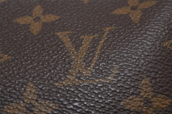 Authentic Louis Vuitton Monogram Pouch For Bucket PM LV 8410I