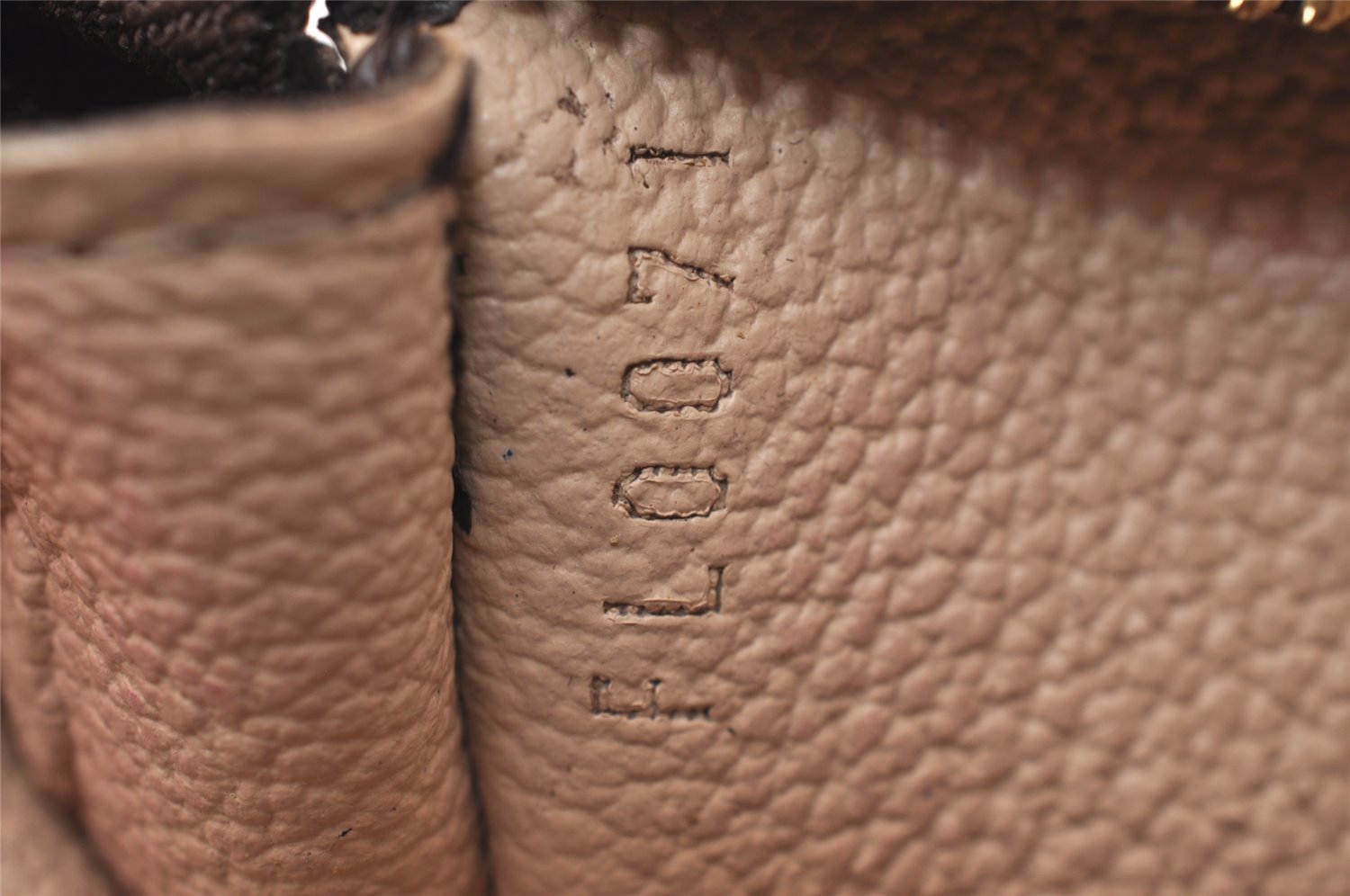 Authentic Louis Vuitton Monogram Pouch For Bucket PM LV 8410I