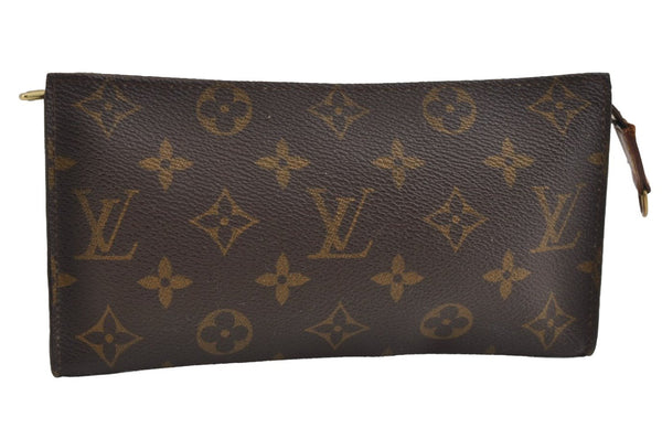 Authentic Louis Vuitton Monogram Pouch For Bucket GM LV 8412I