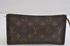 Authentic Louis Vuitton Monogram Pouch For Bucket GM LV 8412I