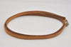 Authentic Louis Vuitton Leather Shoulder Strap Beige 49.8" LV 8413I