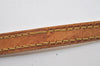 Authentic Louis Vuitton Leather Shoulder Strap Beige 49.8" LV 8413I