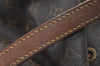 Authentic Louis Vuitton Monogram Petit Noe M42226 Shoulder Drawstring Bag 8413J