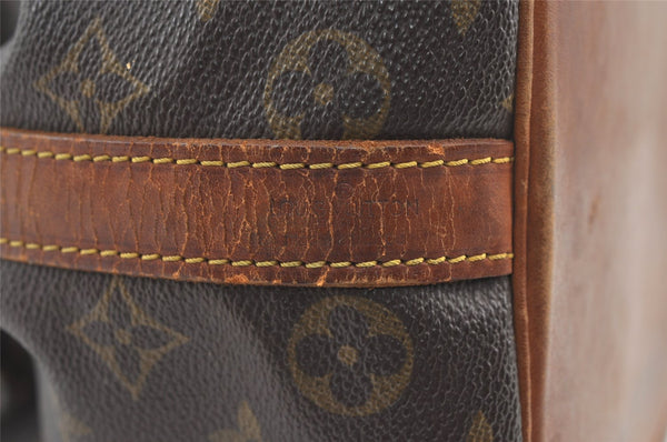 Authentic Louis Vuitton Monogram Petit Noe M42226 Shoulder Drawstring Bag 8413J