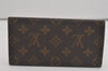 Authentic Louis Vuitton Monogram Porte Yen Long Wallet Purse M61820 LV 8415I