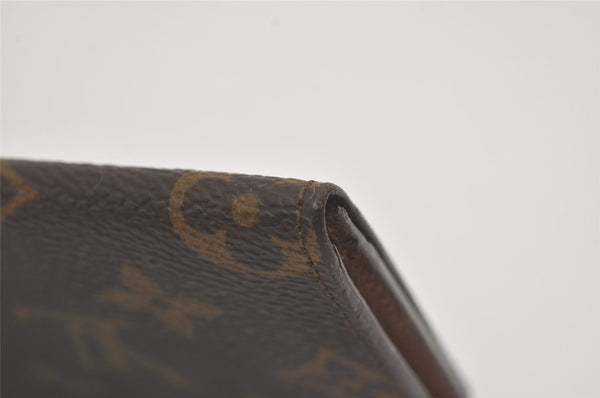 Authentic Louis Vuitton Monogram Porte Yen Long Wallet Purse M61820 LV 8415I