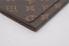 Authentic Louis Vuitton Monogram Porte Yen Long Wallet Purse M61820 LV 8415I