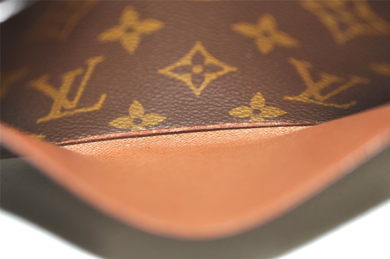 Authentic Louis Vuitton Monogram Porte Yen Long Wallet Purse M61820 LV 8415I